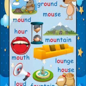 ou words phonics poster