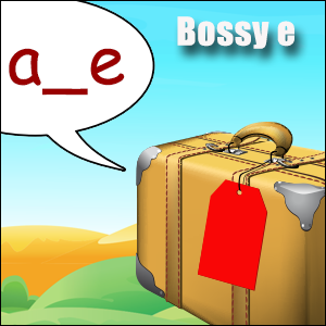 Bossy E Words Poster
