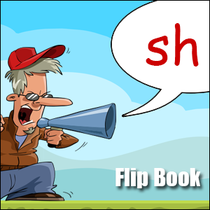 Flip Book sh - Phonics poster