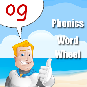phonics word wheel og sound