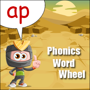 Word Wheel - ap words - FREE Printable ap sound - Phonics Lesson