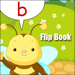 b words flip book