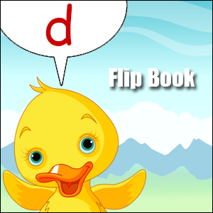d words flip book