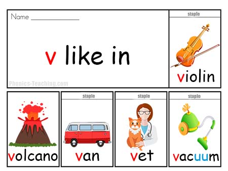 words with v speech therapy