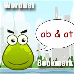 ab at wordlist bookmark