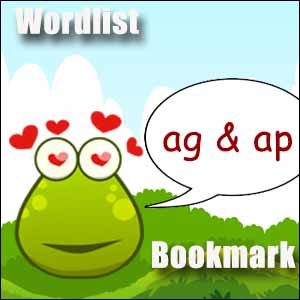 ag words & ap words