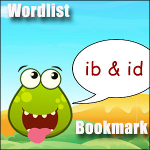 id words ib words