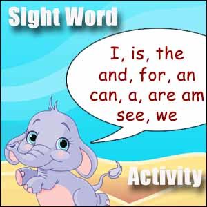 sight word activity