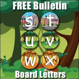 FREE bulletin board letters