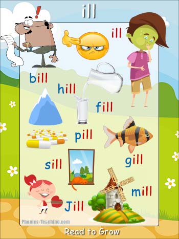 ill word family poster