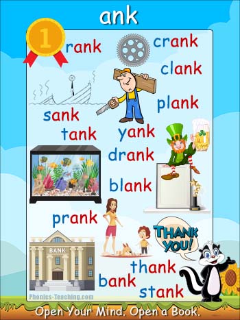 ank word family poster