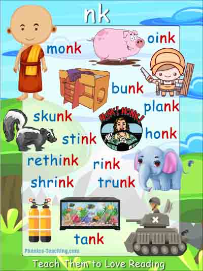 nk words - FREE Printable Phonics Poster - You Need to Have This :-)