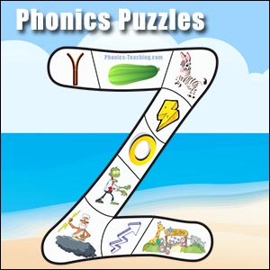 alphabet puzzle free printable phonics jigsaw puzzle z sound