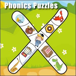 alphabet puzzle x