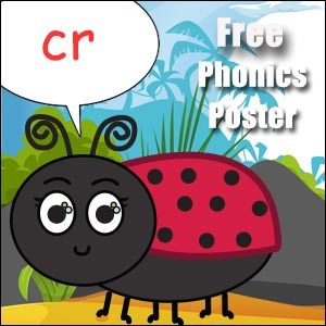 cr words phonics lesson