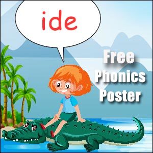 ide words reading poster