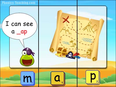 CVC puzzles - ap words - map