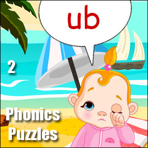 cvc ub phonics word family