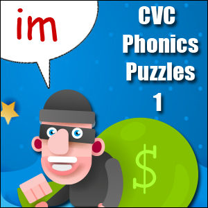 cvc im phonics word family