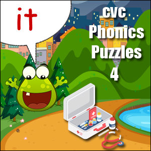 cvc it phonics word family 4