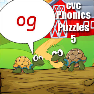 cvc og phonics word family 5
