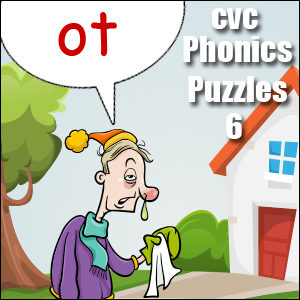 cvc ot phonics word family 6