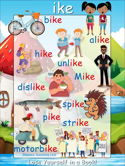 ike words with Pictures