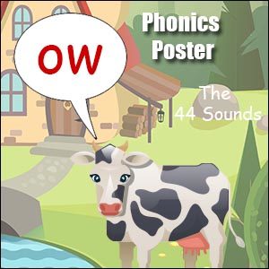 ow phoneme poster